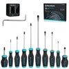 DURATECH 12-Piece Magnetic Screwdriver Set, 5 Phillips and 5 Slotted