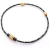 Zaoral Recovery Necklace Black Gold L N72822