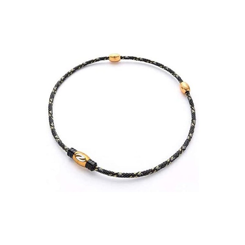 Zaoral Recovery Necklace Black Gold L N72822