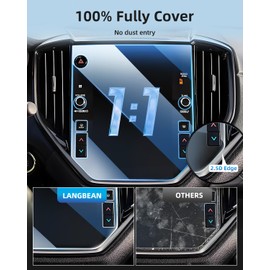 Crosstrek Screen Protector Compatible with 2024 Subaru Crosstrek/2024 Impreza/2022-2024 WRX 11.6 Inch Touchscreen, HD Clear, High Sensitivity, 9H Tempered Glass Car Navigation Screen Protector