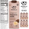 Mooala – Organic Chocolate Bananamilk, 32 fl oz (Pack of