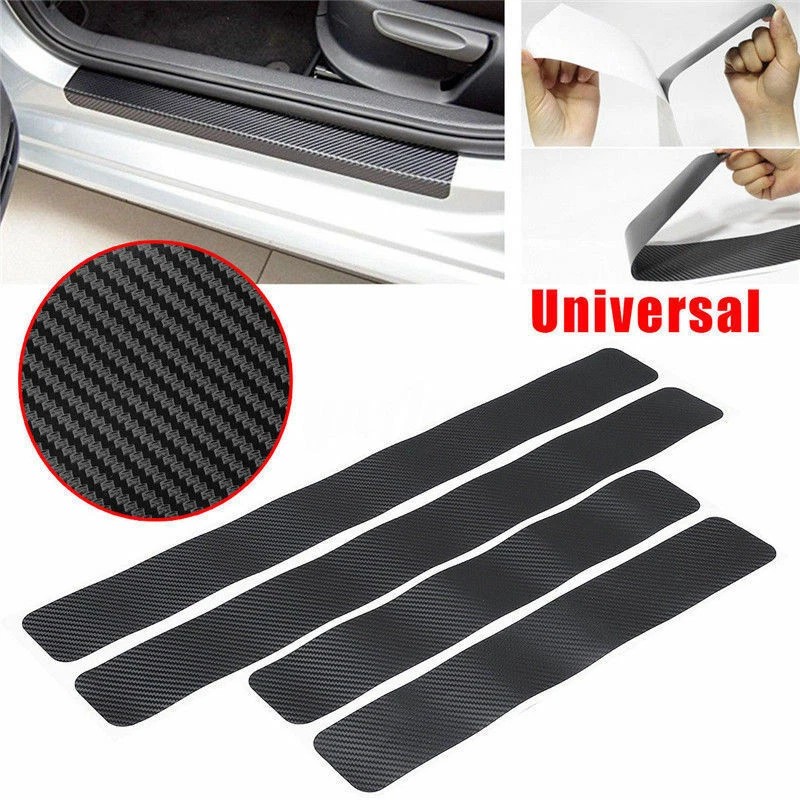 Unbranded 4pc For Dodge Ram 1500 Carbon Fiber Cab Door