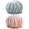 Shower Cap, UPKOCH Japan Double Layer Printed Waterproof Bath Cap