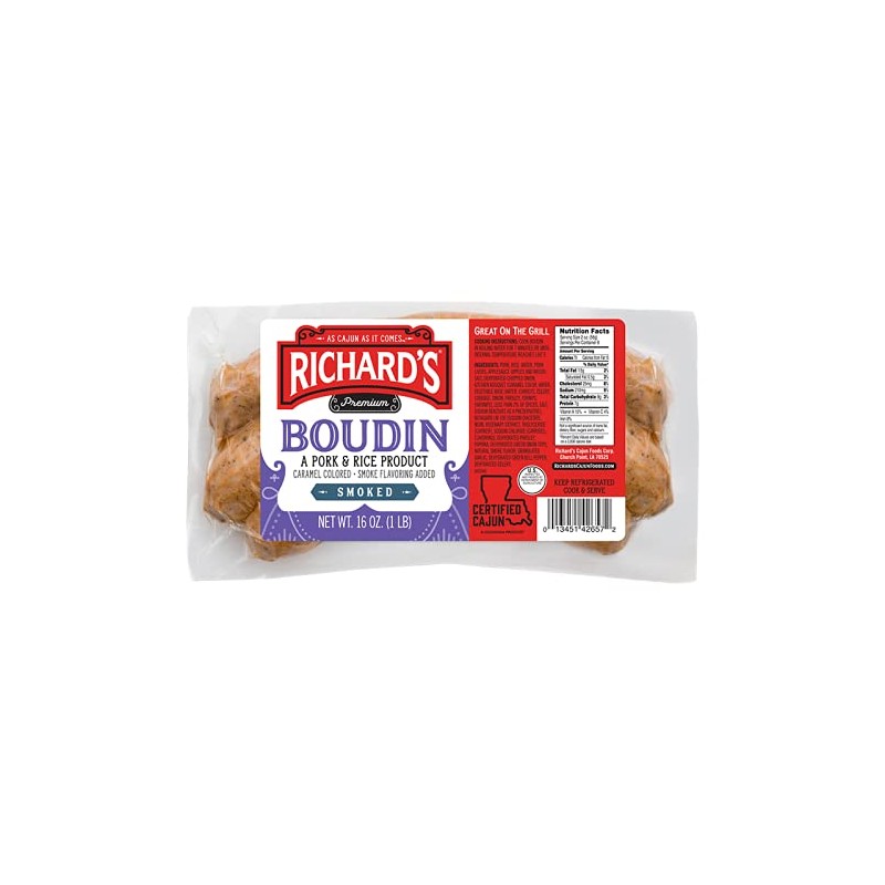 Richard's Boudin Variety Pack 16oz (1 of Each)