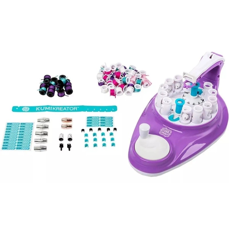 Spin Master Estudio Set 2 En 1 Kumi Kreator Pulseras