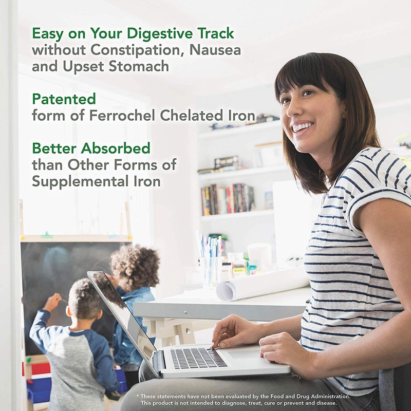PlantFusion Vegan Iron Supplements from, Premium Plant Based Iron Supplements