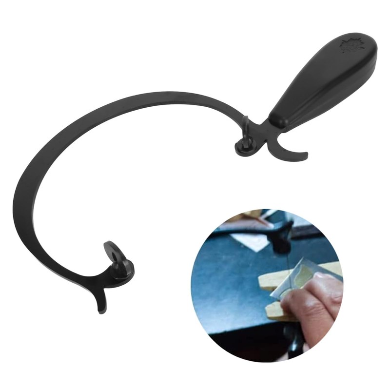 Jewelers Saw Frame, Alloy Curved Coping Saw Frame with Black