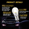 Ruiandsion BA15D LED Bulb White 6-24V 1130 1142 1176 Interior