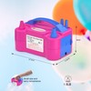 IDAODAN Electric Balloon Pump, Portable Electric Balloon Blower Machine Balloon
