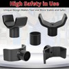 2-in-1 Bottle Jack Adapter - Universal Steel Adapter for Safe
