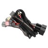 Car LED Light Headlight Wiring Harness Lighting Boost With For