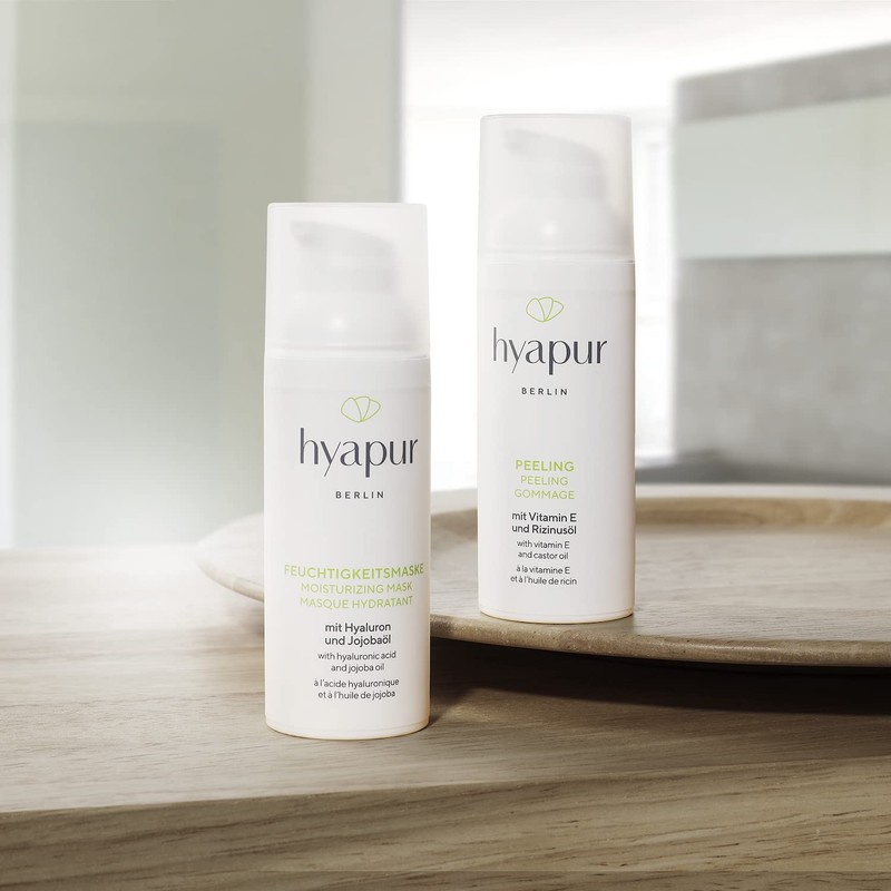 hyapur® - Green Moisturising Mask 50 ml, The Natural Mask