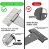 HOME MASTER HARDWARE 6 Inch Stainless Steel Gate Hinges for
