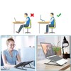 AIMALL Adjustable Foldable Laptop Stand for Desk with 8 Angles,