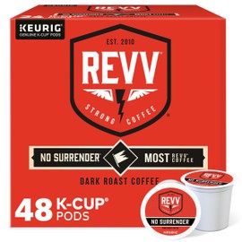 REVV NO SURRENDER Coffee Keurig K-Cup Pods (48 Count) Y