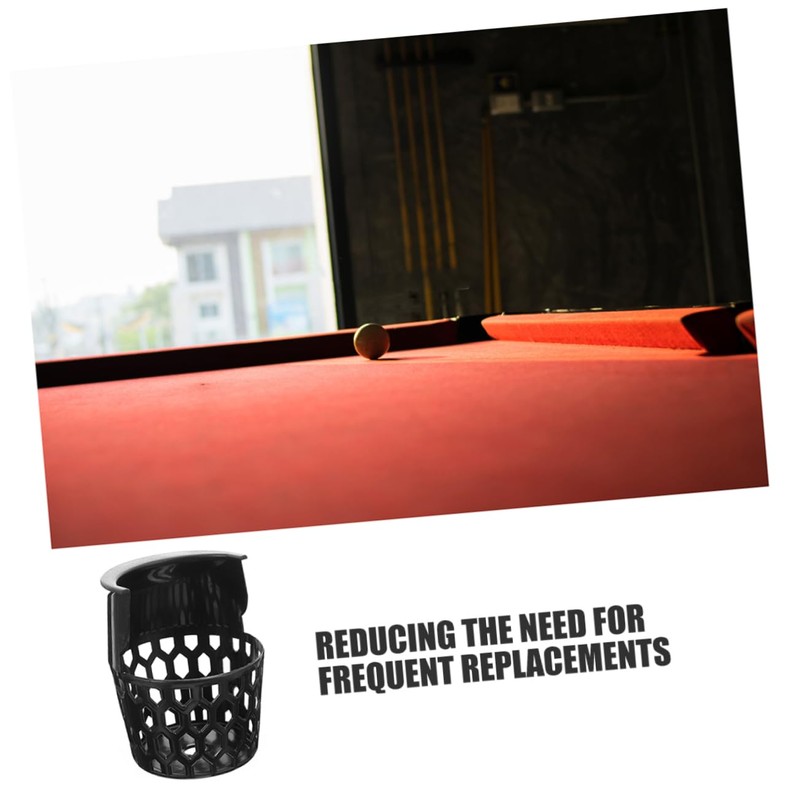 Mipcase 2 Pcs Pool Table Pockets Replacement Heavy Duty Plastic