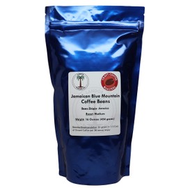 Jamaican Blue Mountain Coffee - 1 Pound - Medium Roast