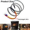 Thermocouple Compatible with Quadra Fire, Replacement 812-0210 Thermocouple 34'' Fits