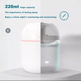 Ultrahumifier Micronebulizador Humedificador Ultrasónico Difusor Luz Led