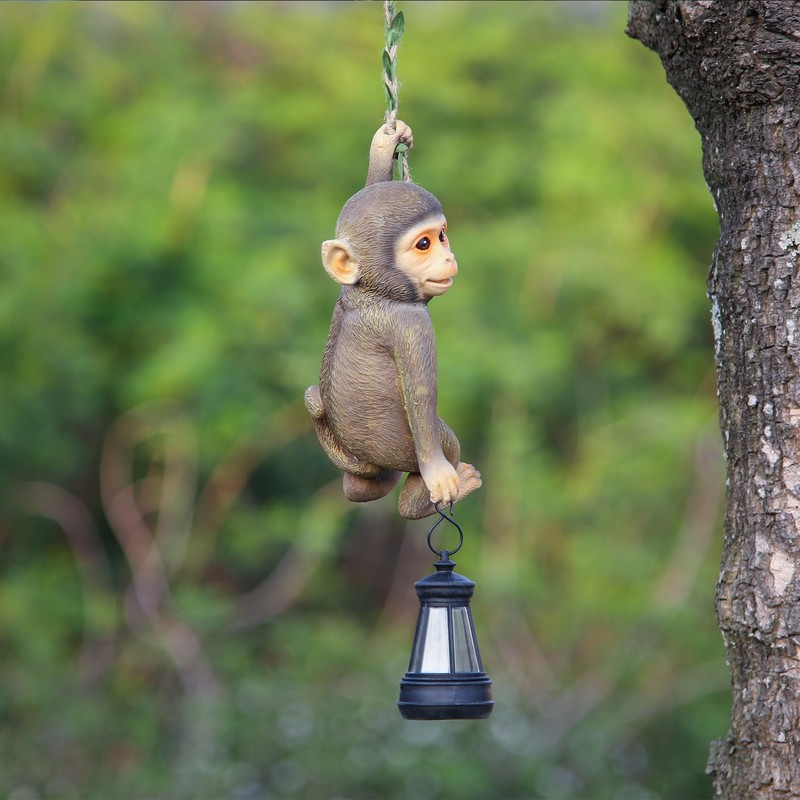 Hang Simulated Monkey Garden Lanterns,Decorate Outdoor Lights, and Decorate The