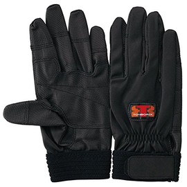 Tombolex Rescue Fire and Rescue Gloves (E-831BK), Black, L Size, Black