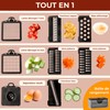 Multifunctional Kitchen Mandolin - Vegetable Slicer, Grater, Peeler, Chip Accessory