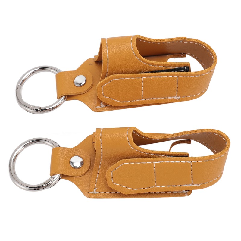 2pcs Inhaler Carrying Holder Clasp Closure Safety Carabiner Clip Portable