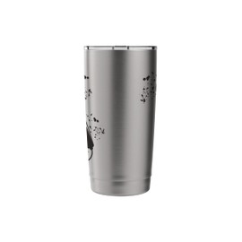 Microphone Poetry Slam Podcast Colorsplash Singer Stainless Steel Insulated Tumbler