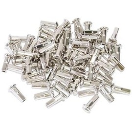 Star Spoke Brass Nipple Silver #13 13BR (Pack of 72)