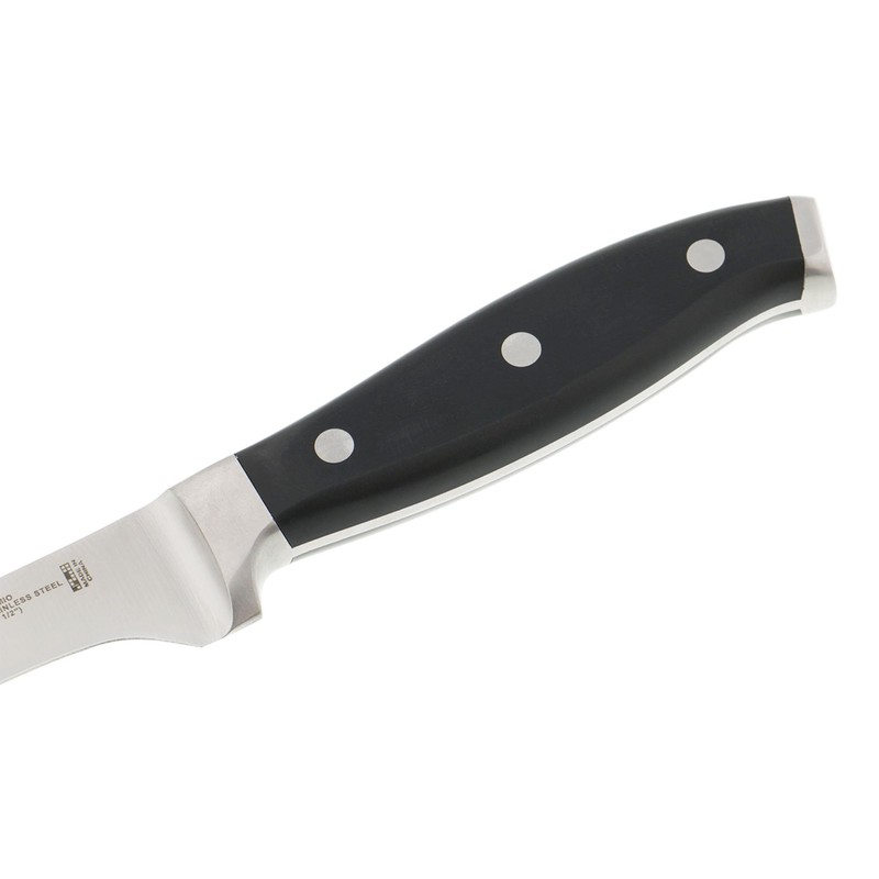 HENCKELS Forged Premio 5.5-inch Boning Knife, Black/Stainless Steel