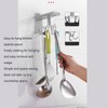 JHS-TECH Rotating Kitchen Hooks, 360 Degree Rotating Aluminum Wall Hooks
