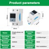 Hsthe Sea Electric Meter Single Phase Energy Meter 220V 5(80)