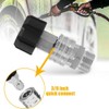 Pressure Washer Adapter Kit Stainless Steel Quick Connect Set M22