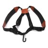 Saxophone Strap Sax Shoulder Strap Adjustable Padded Leather Strap for