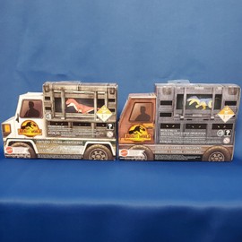 Mattel Jurassic World Lot Chaotic Cargo & Carnotaurus Clash Miniature 2 Humans 8 Dinos