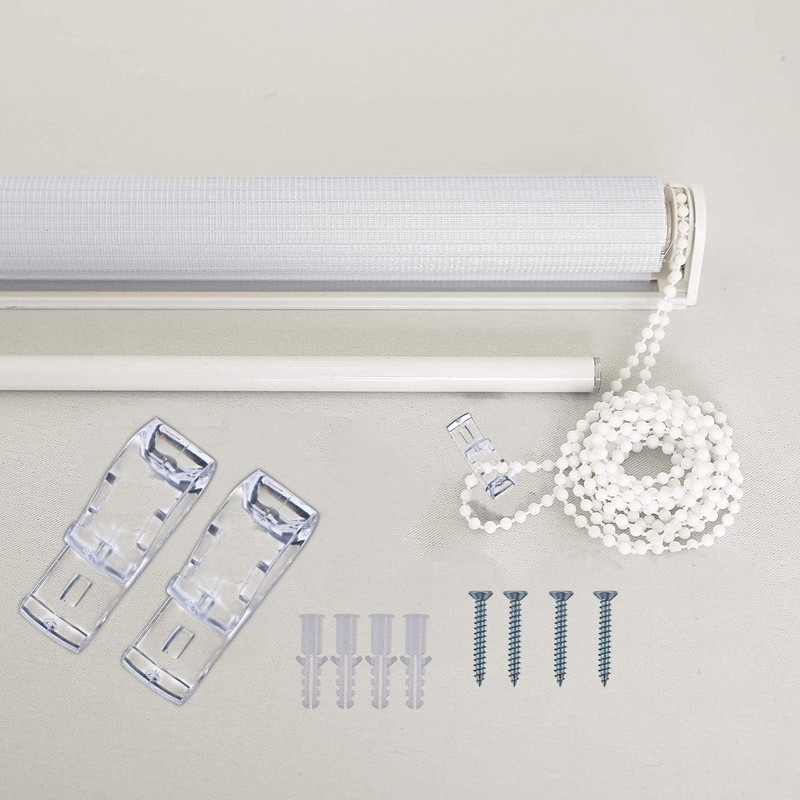 8 Sets Roman Blind P Clip, Plastic Roman Roller Blind