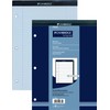 Cambridge Headstrip Office Pad, 8-1/2 X 11-3/4 Inches, Wide Ruled,