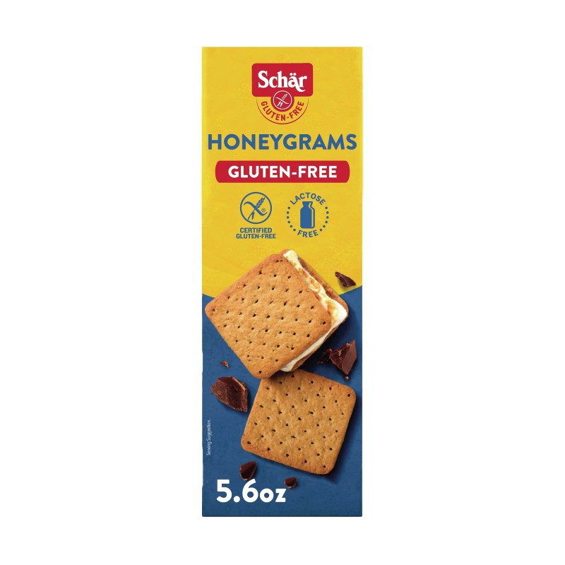 Unbranded (3 pack) Schar Gluten Free Honeygrams, Honey Cookies, 5.6