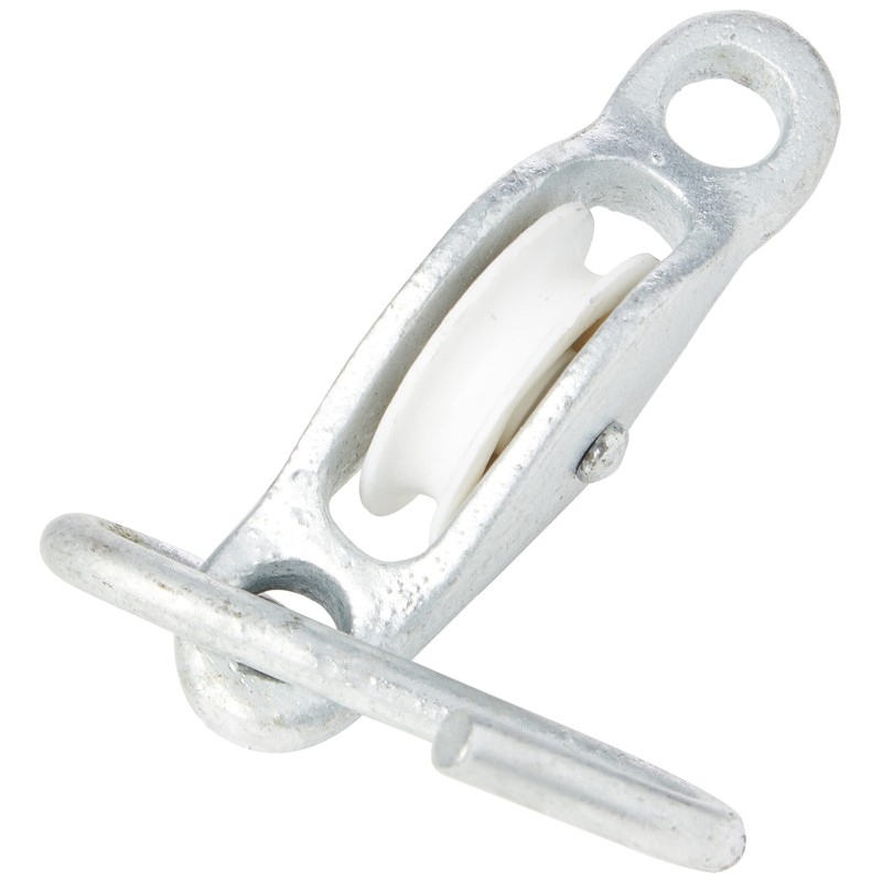 Merriway BH05880 Washing Line Rope Pulley with Hook, 32mm (1.14