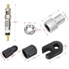 BESPORTBLE 3sets Mountain Bike Tubeless Valves Kit Valve Core Bike