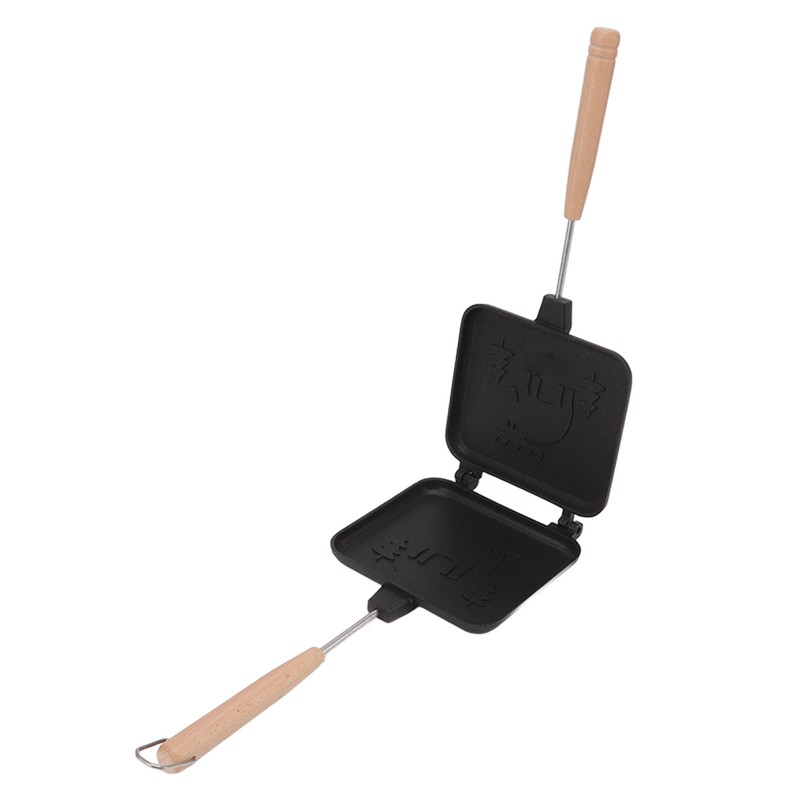 Sandwich Frying Pan Double Sided Stick Proof Breakfast Flip Pan