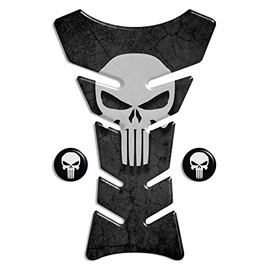 Motorbike Tank Pad Protector Motorcycle Scratch Pad compatible'' The Punisher''