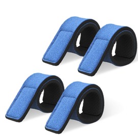 PHINGEER Fishing Rod Straps 4pcs Magic Bait Strap, Spinning Rod Straps Holders, Fishing Tackle Tie Bag Accessories