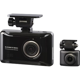 Comtec ZDR058 Car Dash Camera, 2 Front and Rear Cameras, Communication Model, 4G LTE Communication Function, Front and Rear 2 Megapixels, FullHD, GPS, Following Vehicle Approach Notification, Safe