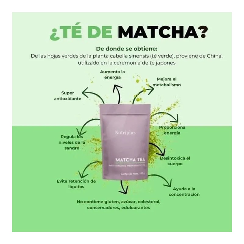 Matcha Orgánica Farmasi 100g