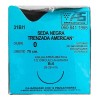 AMERICAN SUTURE Seda Negra Trenzada American Calibre: 0 Long: 75