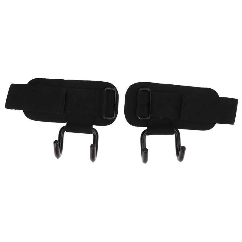 2pcs Wrist Rod Hook Straps Nylon Steel Adjustable Wrist Support
