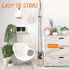 OOOFLOWER Broom and Dustpan Set, Efficient Floor Cleaning with Broom,