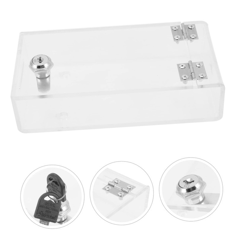 WOONEKY Phone Storage Habit-Breaking Lock Box Emergency Access Tool Lightweight