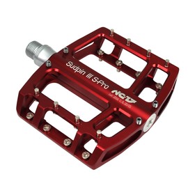 NC 17 Sudpin III S-Pro Aluminum Platform Pedals / Bicycle pedals MTB and BMX / optimized for Dirt and Freeride style / reduced height on 15 mm